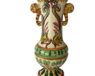 Pottery Wall Vase Urn Japan