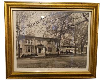 Local Interest Newspaper Clip Modern Equipment Klink Funeral Home Framed