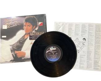 Michael Jackson Thriller Early Press Vinyl Record