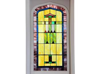 Stained Glass Window from Auburn Trinity Lutheran Church
