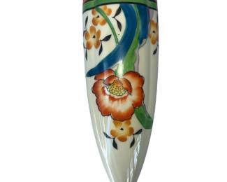 Japan Wall Vase Hand Painted Trico