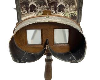 StereoScope Viewer Tin Wood