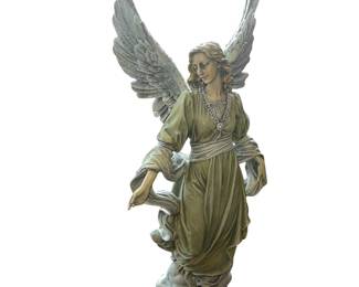 15" Resin Angel Figure Statue