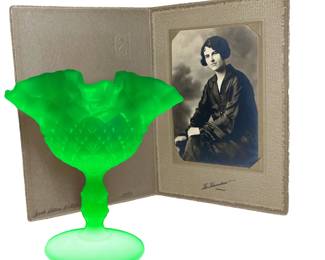 Custard Glass Uranium Imperial Glass