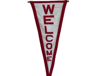 Vintage Welcome Home Banner