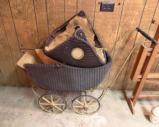 antique doll stroller