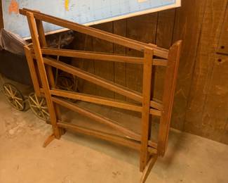 wooden marble run