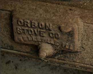 Antique Orbon laundry heater (1910-1930)