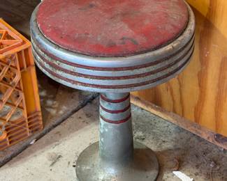 Vintage 1950s Diner/Soda fountain stools 