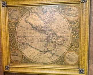 America sive India Nova Map from 1595