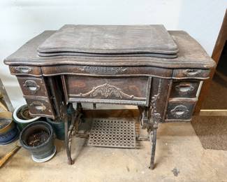 vintage sewing machine