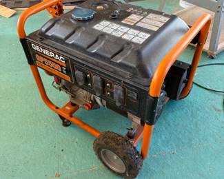 Generac GP5500 generator with heavy duty cords