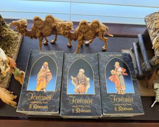 Fontanini 3 wisemen and camels
