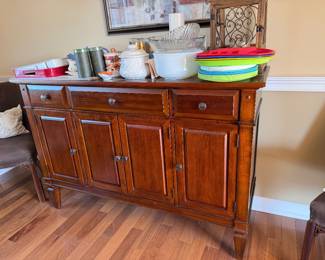 Wynwood Cherry finish sideboard buffet