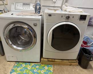 LG TROMM frontload washer; Maytag 2000 Series dryer