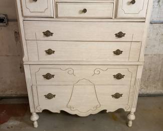 vintage highboy dresser