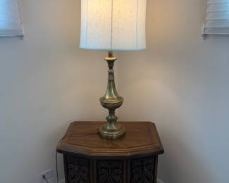 Vintage brass lamp