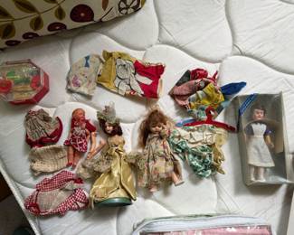 vintage dolls & clothes