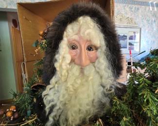 "Father Christmas" signed 1995 Ditz Design limited edition statue 1020 of 1500