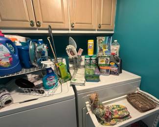 Assorted Cleaning & Laundry Supplies