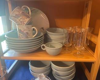 Russel Wright for Iroquois Dish Set