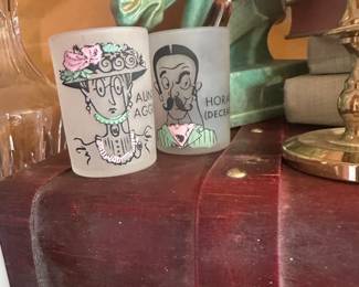 Horace & Aggie Shot Glasses