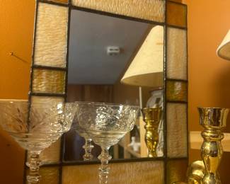 Stained Glass Mirror