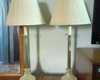 Medallion Buffet Lamps