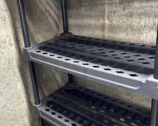 Plastic Shelving Unit