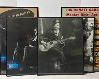 04 Blues Portraits and Concert Posters