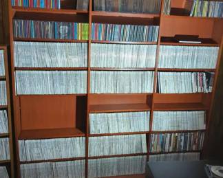 DVD and CD Storage Shelves