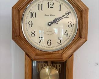 Vintage Daniel Dakota Quartz Westminster Chime Wall Clock