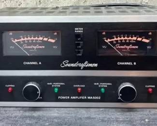 06 Soundcraftsmen MA 5002 Power Amplifier