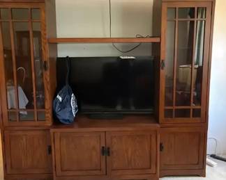 Mission Style RTA Entertainment Center