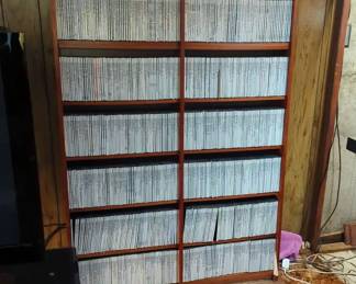 Media Storage Shelves