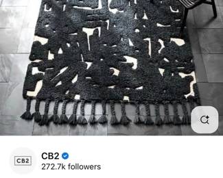 CB2 x Fred Segal Collab 8'x10' Area Rug - $800 OBO