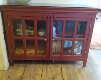 Great Red storage cabinet