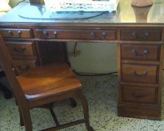 Mahogany desk