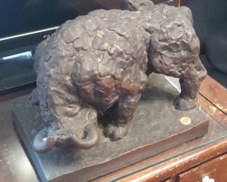 Bull statue