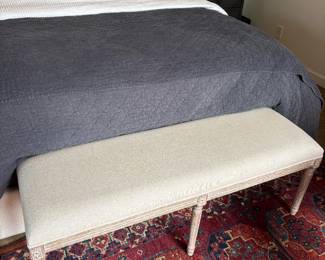 Upholstered bench
