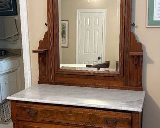 $450 East Lake Marble Top Dresser in Pristine Condition Call Donna at 850-516-2425      
