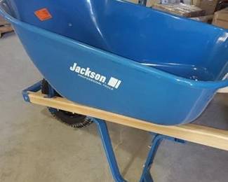 Jackson 6 cu. ft. Heavy-Duty Steel Wheelbarrow