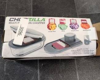 Chopzilla Gray Plastic/Stainless Steel Food Chopper