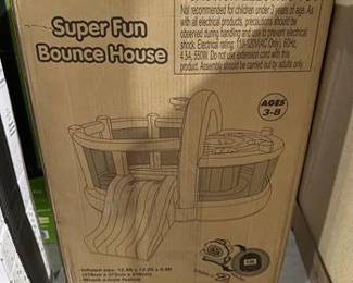 Sportspower Inflatable Bounce House with Slide