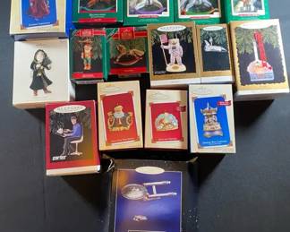 Hallmark keepsake ornaments