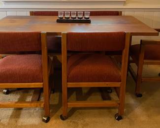 Vintage Wooden Kitchen Table