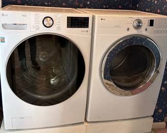 LG Thin Q Front Load Washer And Dryer
