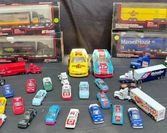 Racing Champions Cars  Haulers  Dale Earnhardt Richard Petty  Rusty Wallace  NASCAR 