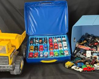 Matchbox Hot wheels Racing Champions, Ertel And more With Tonka Dump Truck Collection