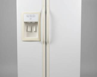 GE Side-by-Side Refrigerator with Ice and Water Dispenser
